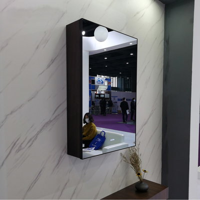 Miroir de Smart d'écran tactile d'Android 5,0, miroir interactif de salle de bains de 15,6 pouces