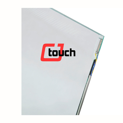 Écran tactile acoustique de CJTOUCH, panneau d'écran tactile de 17 pouces pour l'atmosphère de machine de position de kiosque