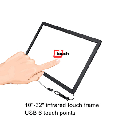 50&quot; 10 points d'écran tactile infrarouge de Digital pour le tableau blanc interactif