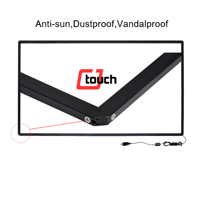 Moniteur interactif d'écran tactile du tableau blanc IR, 46&quot; écran tactile infrarouge de cadre