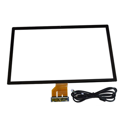 Écran tactile multi du point PCAP pour l'éducation 32&quot; - 55&quot; a entré la tension 5V