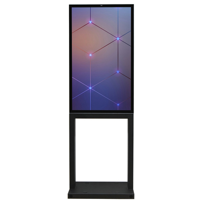 affichage à cristaux liquides 2K extérieur annonçant l'affichage, 32&quot; lentes du kiosque 2000 d'écran tactile de position de plancher