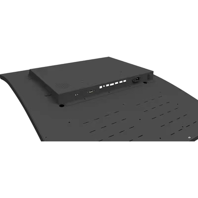 43 pouces 4K ont courbé le panneau de moniteur d'écran tactile avec l'encadrement de bande de LED